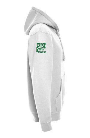 id zip heavyweight hoodie green design
