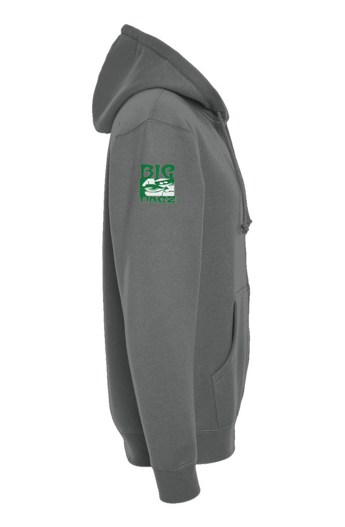 id zip heavyweight hoodie green design