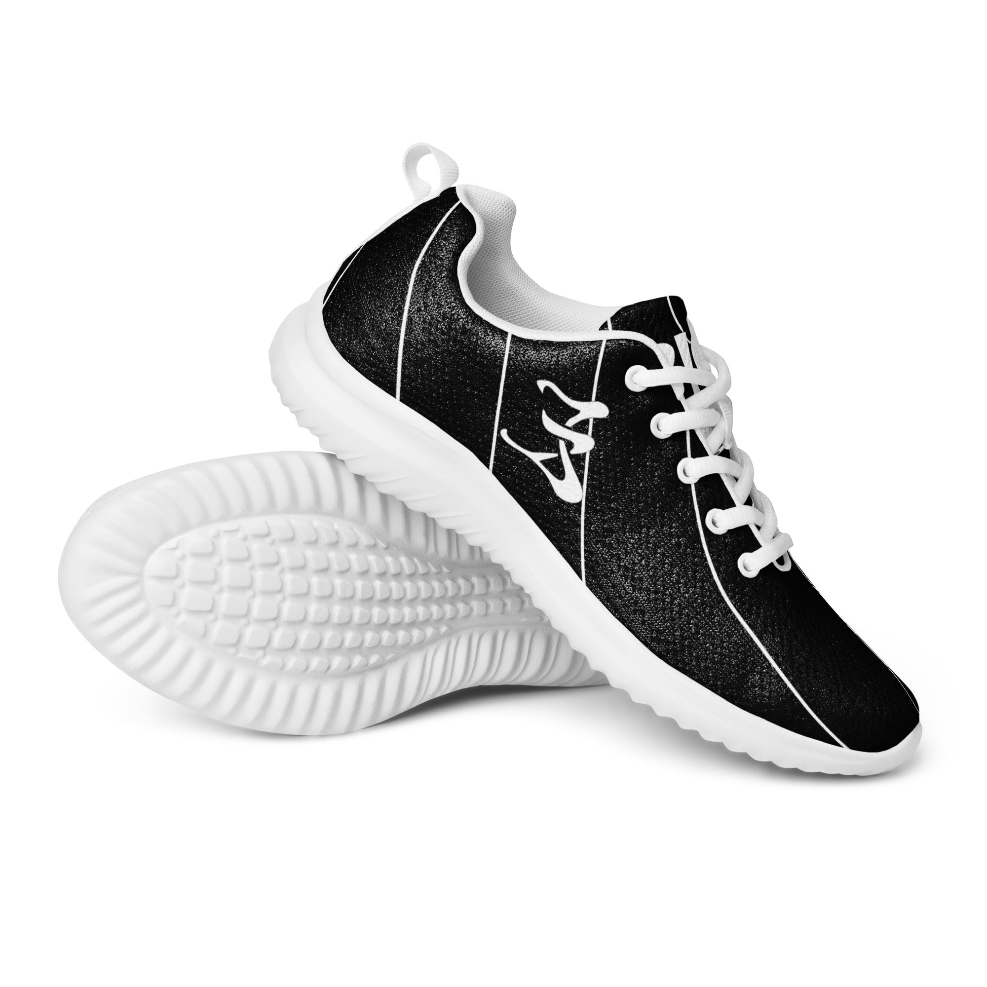 Men’s athletic walking shoes black