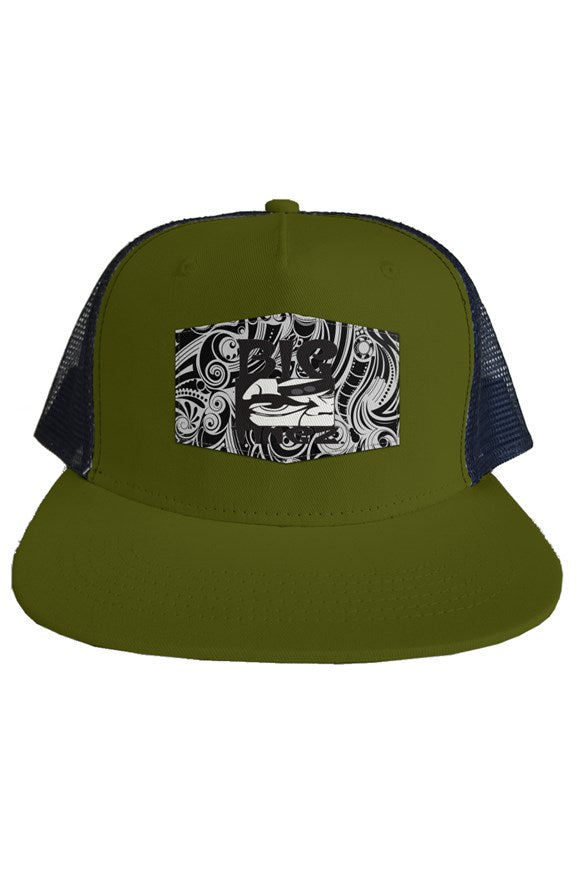 logo #2 trucker mesh hat