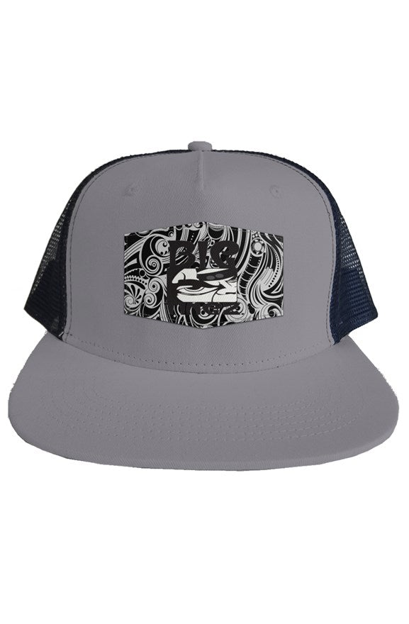 logo #2 trucker mesh hat