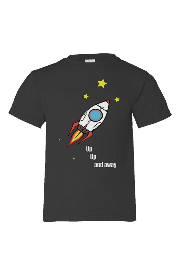 Organic Kids T Shirt rocket
