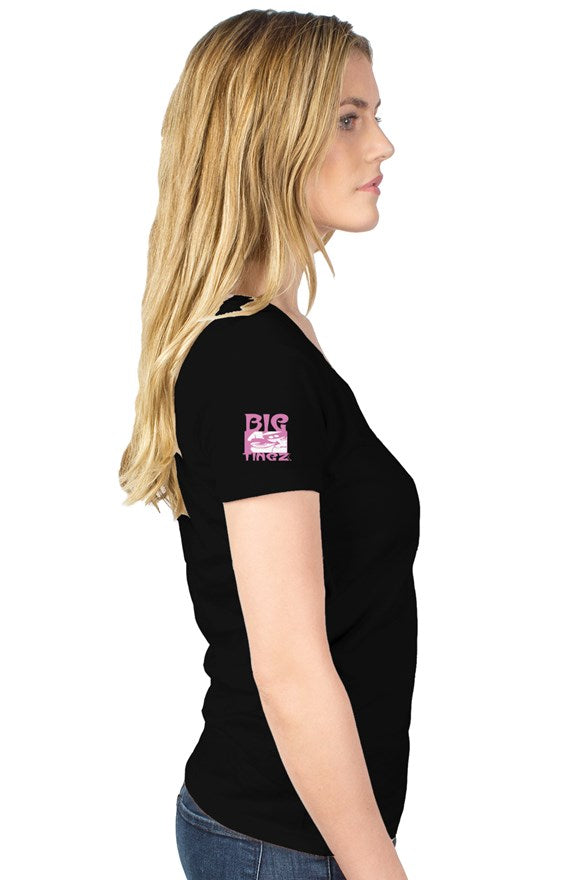 womens tultex v neck logo # 1,2 (3)
