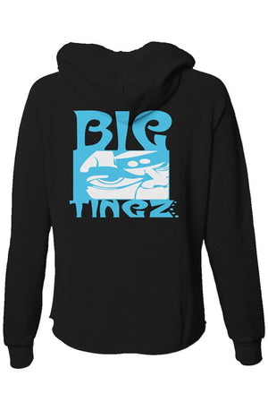 Womens lightweight wash zip hoodie logo #1,2 Lightweight Wash Zip Hoodie