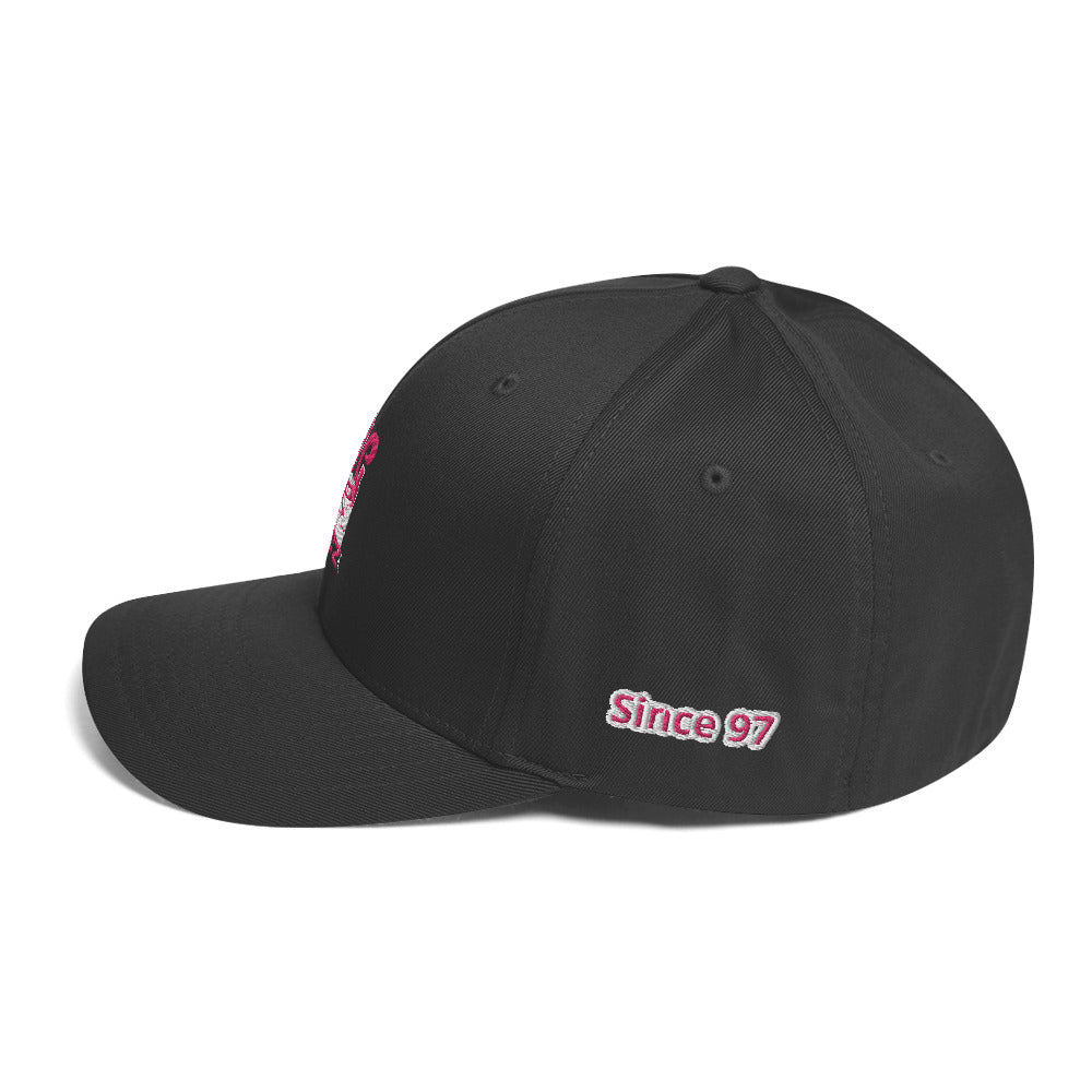 Structured Twill Cap Pink logo #2