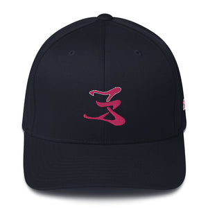 Open image in slideshow, Structured Twill Cap Pink logo #1
