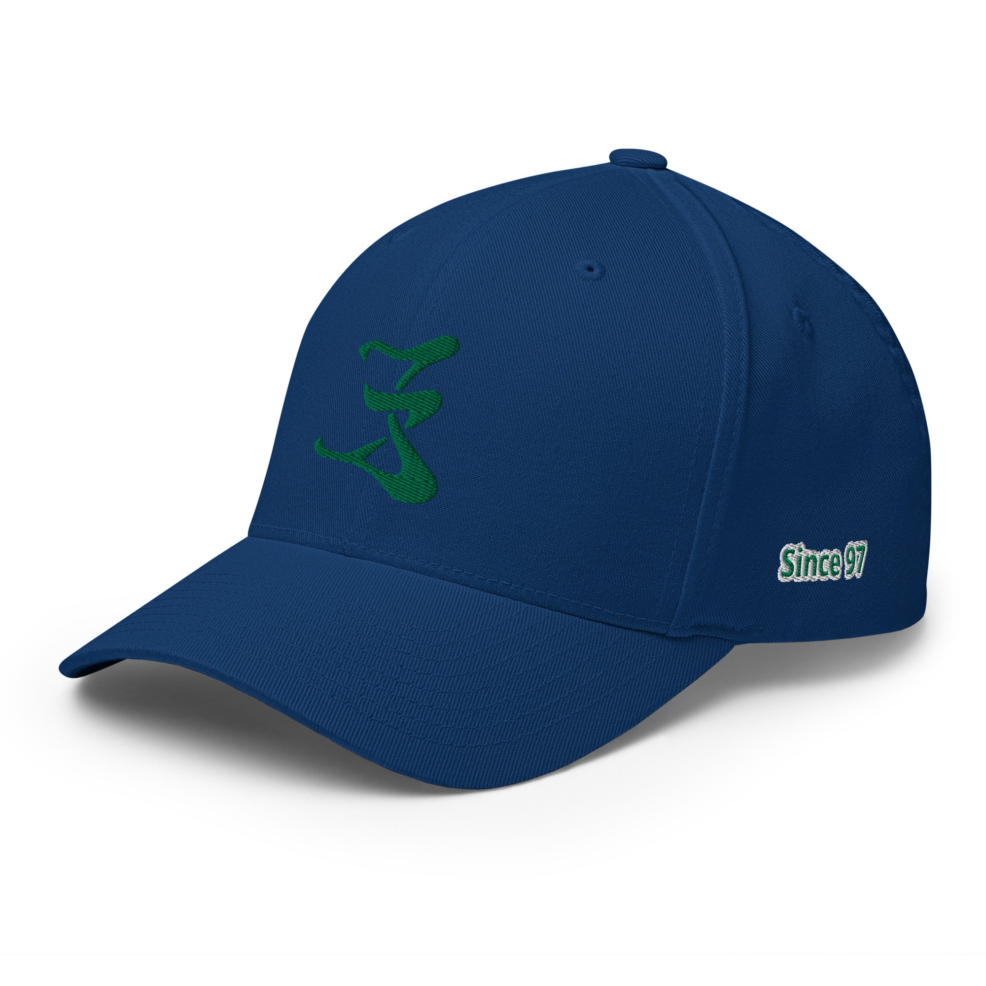 Structured Twill Cap Green logo #1
