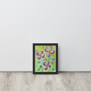 Open image in slideshow, Framed poster (abstract2)
