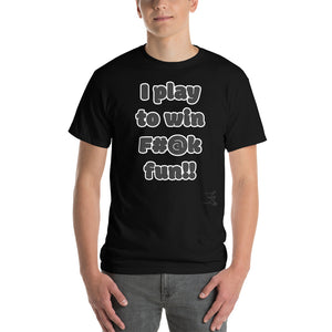 Open image in slideshow, Short Sleeve T-Shirt (i play to win)
