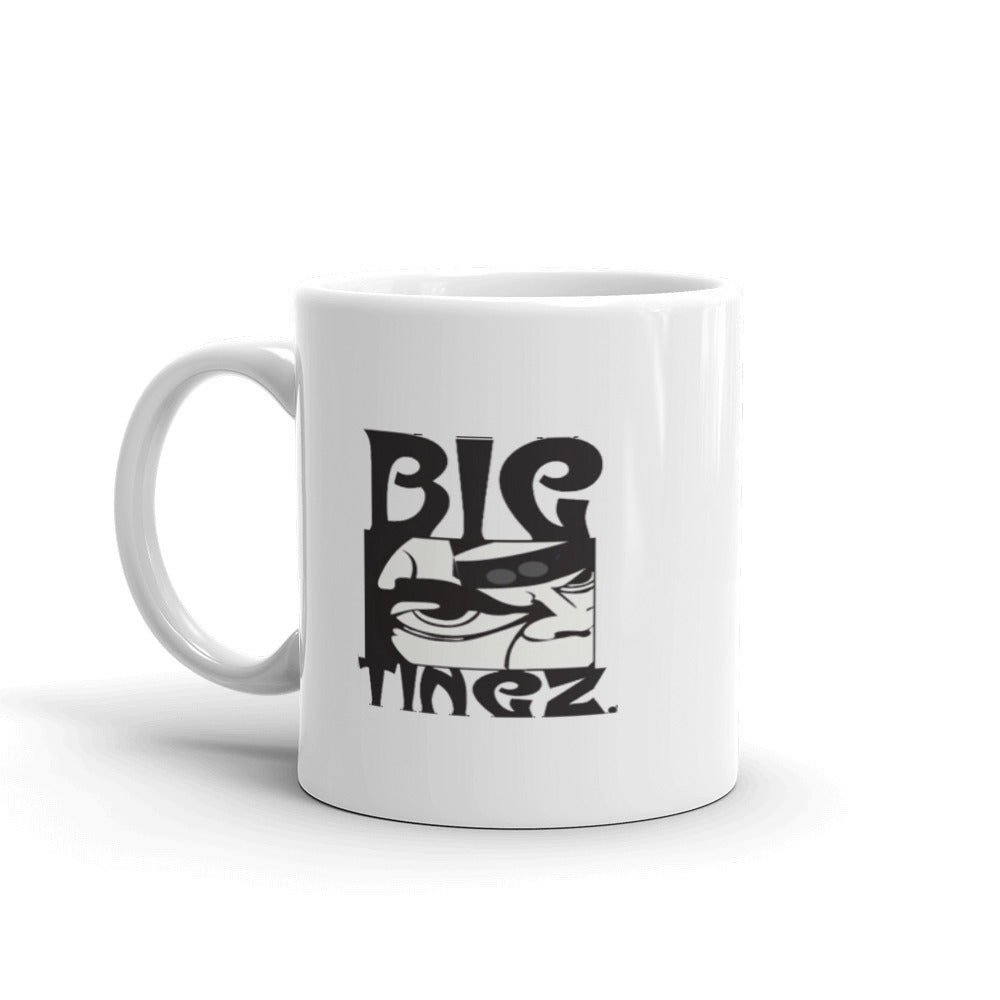 White glossy mug  (logo #2)