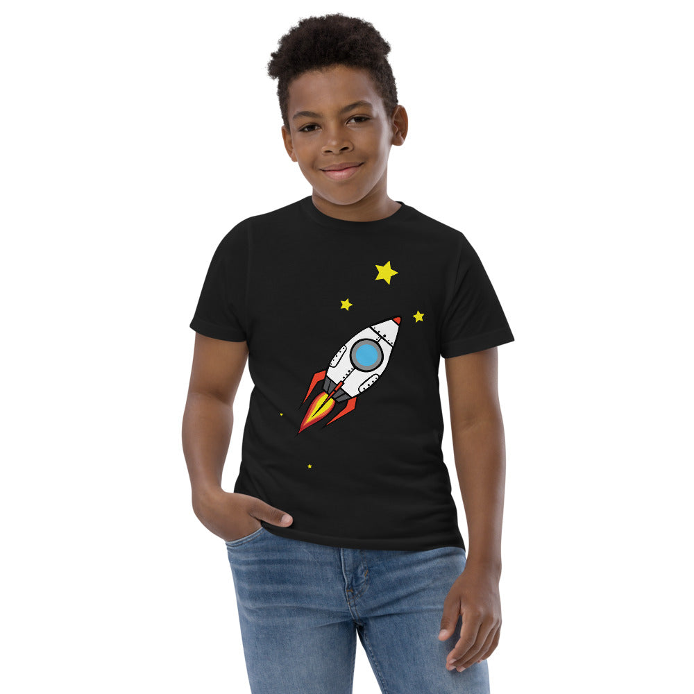 Youth jersey t-shirt rocket