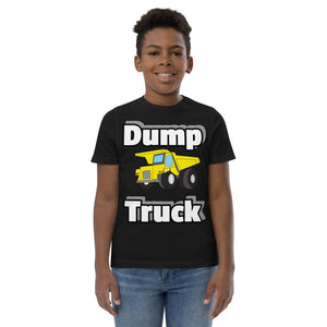 Open image in slideshow, Youth jersey t-shirt dump truck
